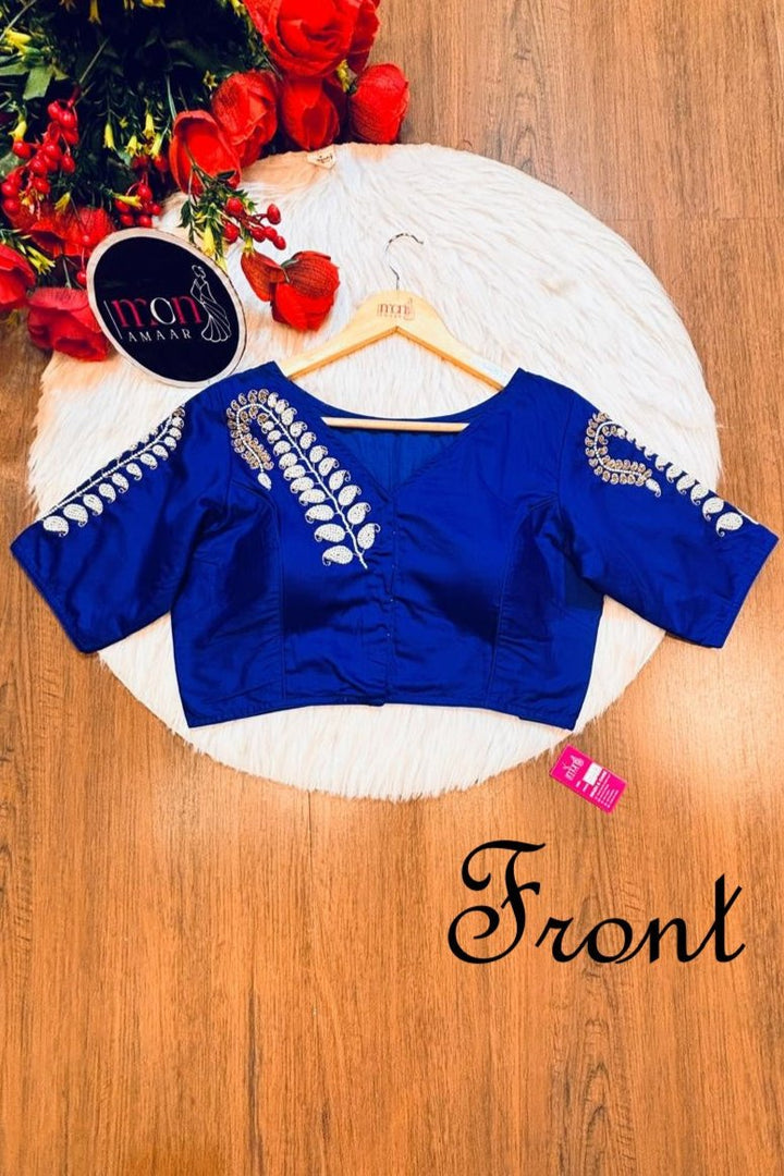 Blue Fairytale Designer Blouse