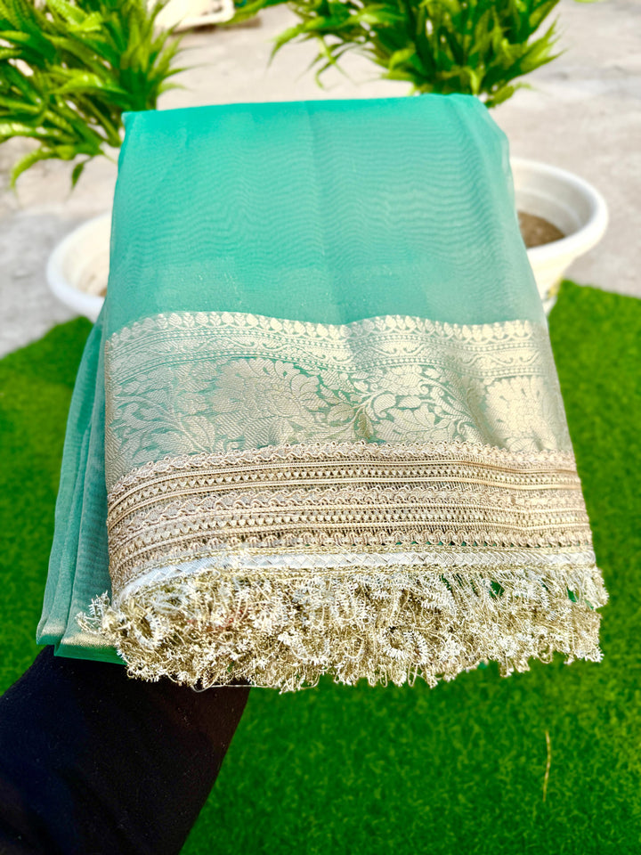 Solstice Soul Banarasi Tissue Silk Saree