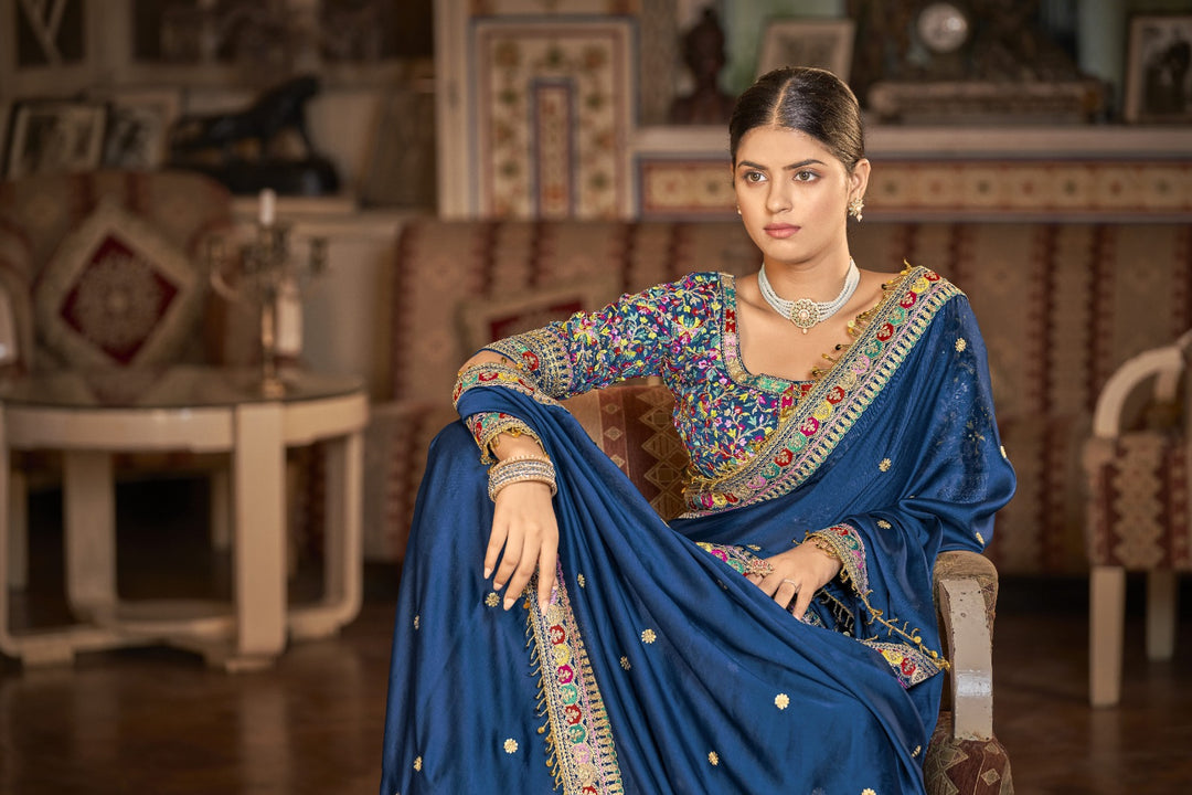 The Existence Of Rangoli Silk Saree