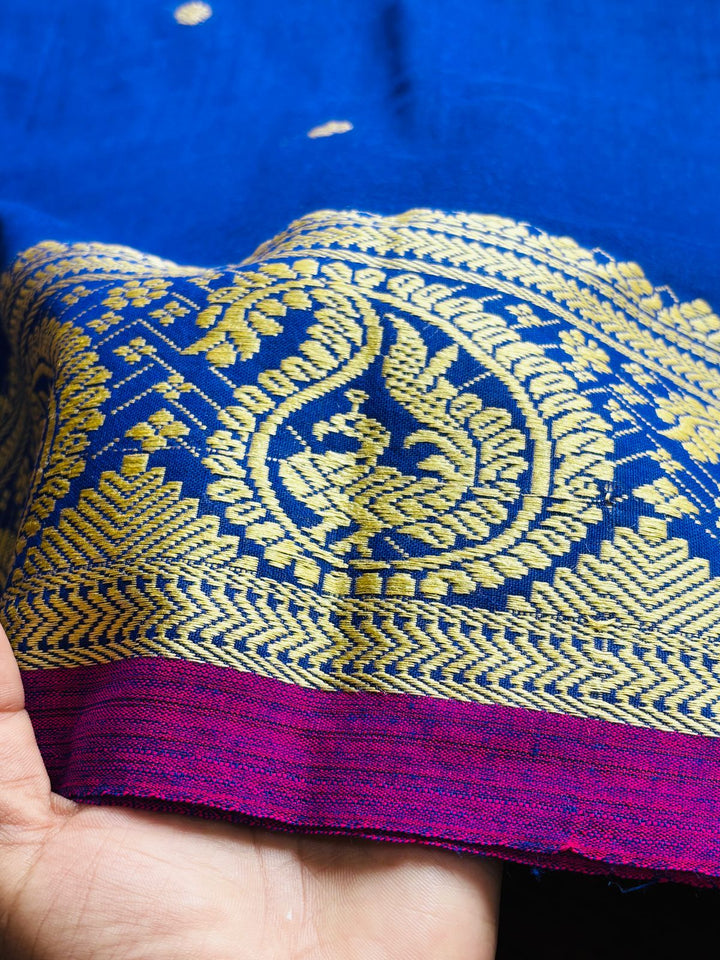 Nobo Rupa Dual Tone Khadi Cotton Saree