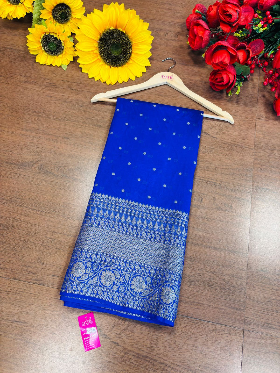 Sadgi- Semi Georgette Banarasi Saree