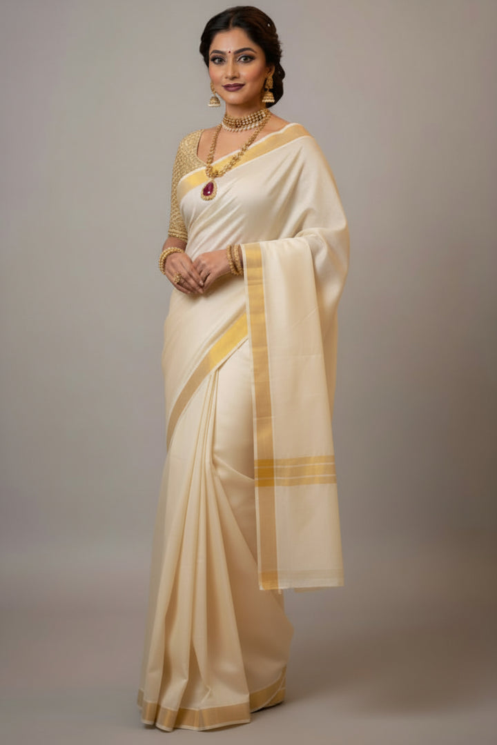 Premam -Kerala Cotton Saree