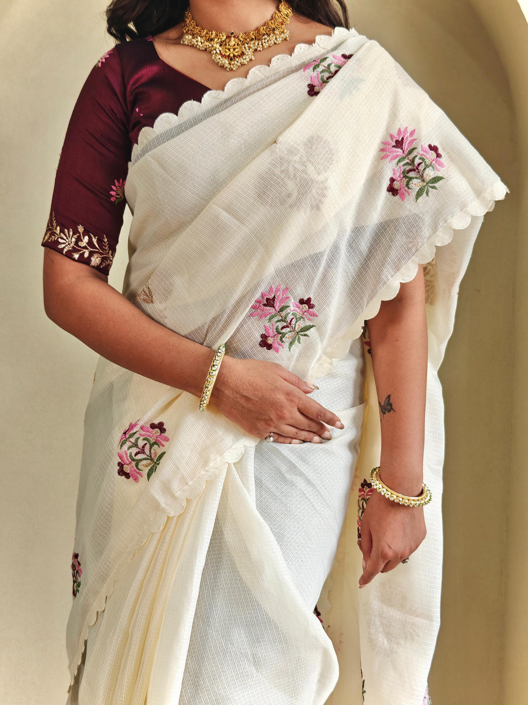 Rays of Resilience Kota Doriya Saree