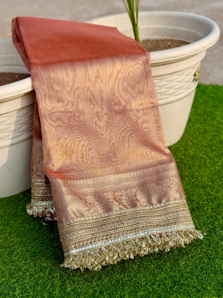 Solstice Soul Banarasi Tissue Silk Saree