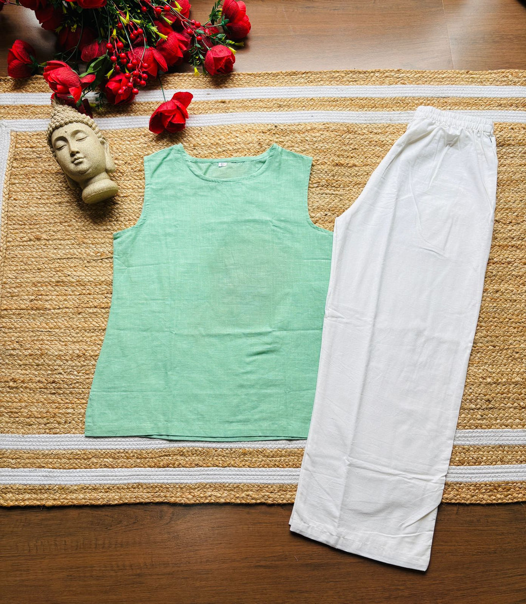 Duo Twist Top Pant Set [2p]