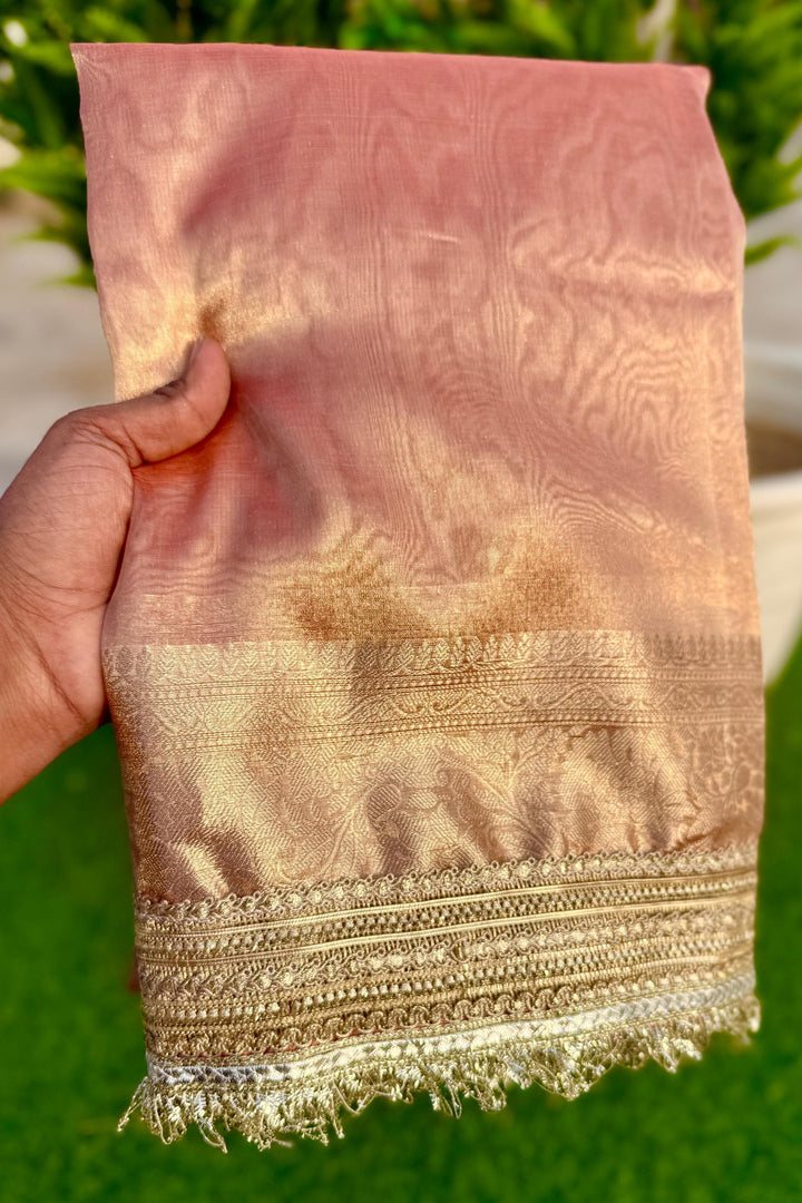 Solstice Soul Banarasi Tissue Silk Saree