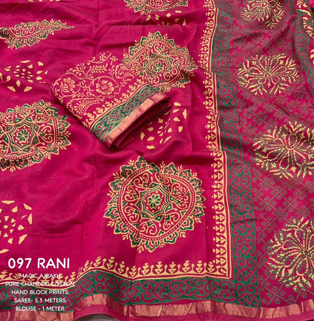 Queen Of Destiny (Chanderi Saree)