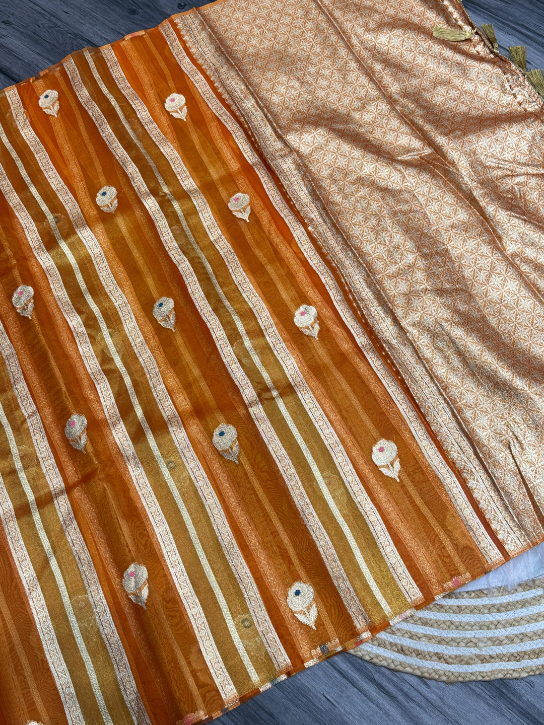Close To You Banarasi Tissue Silk Saree