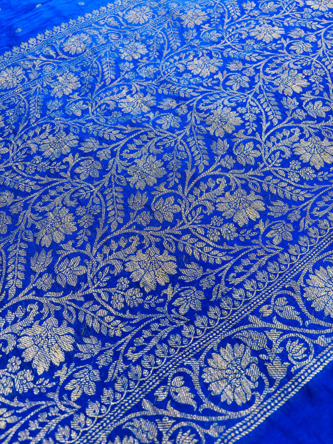 Sadgi- Semi Georgette Banarasi Saree