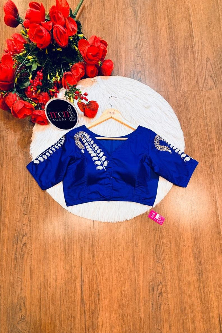 Blue Fairytale Designer Blouse