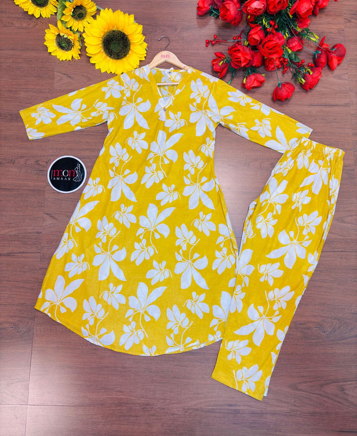 Daily Fashion Star- Cotton Kurti Set