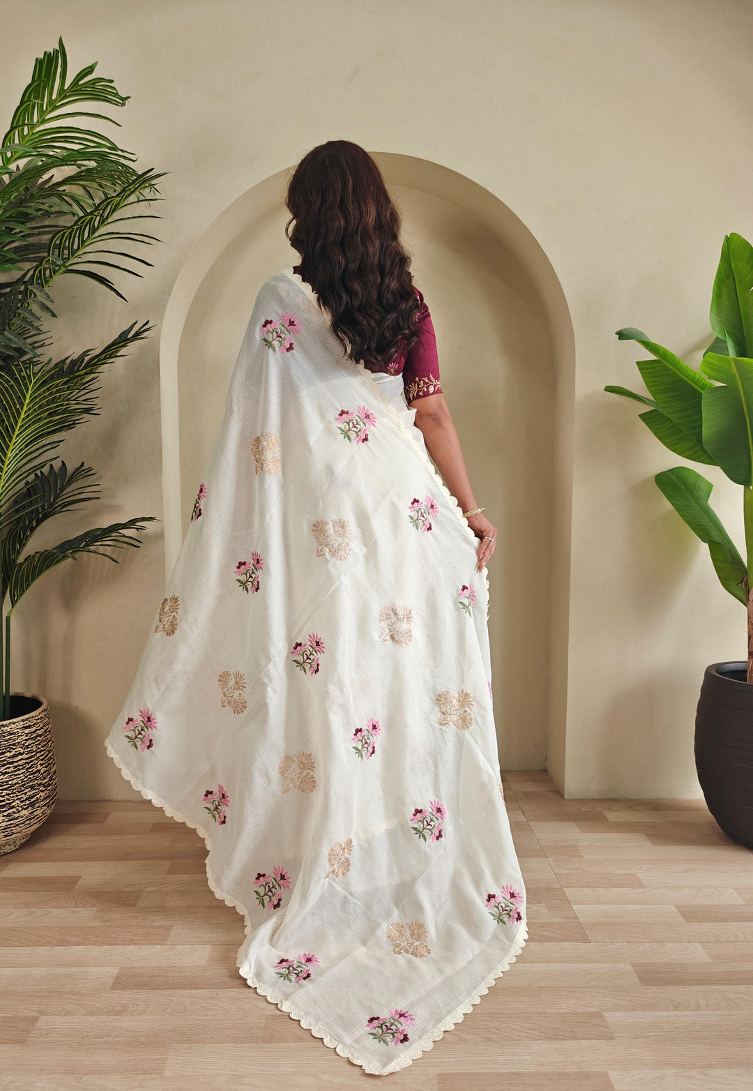 Rays of Resilience Kota Doriya Saree