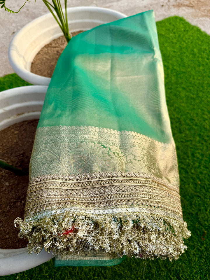 Solstice Soul Banarasi Tissue Silk Saree