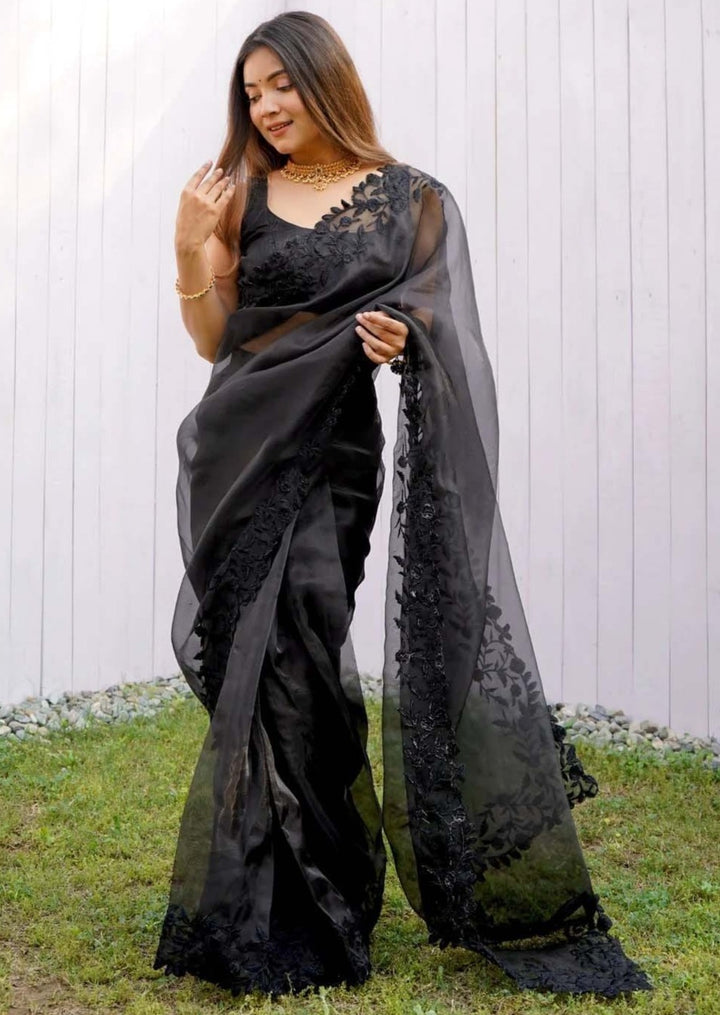 One in One Organza Saree