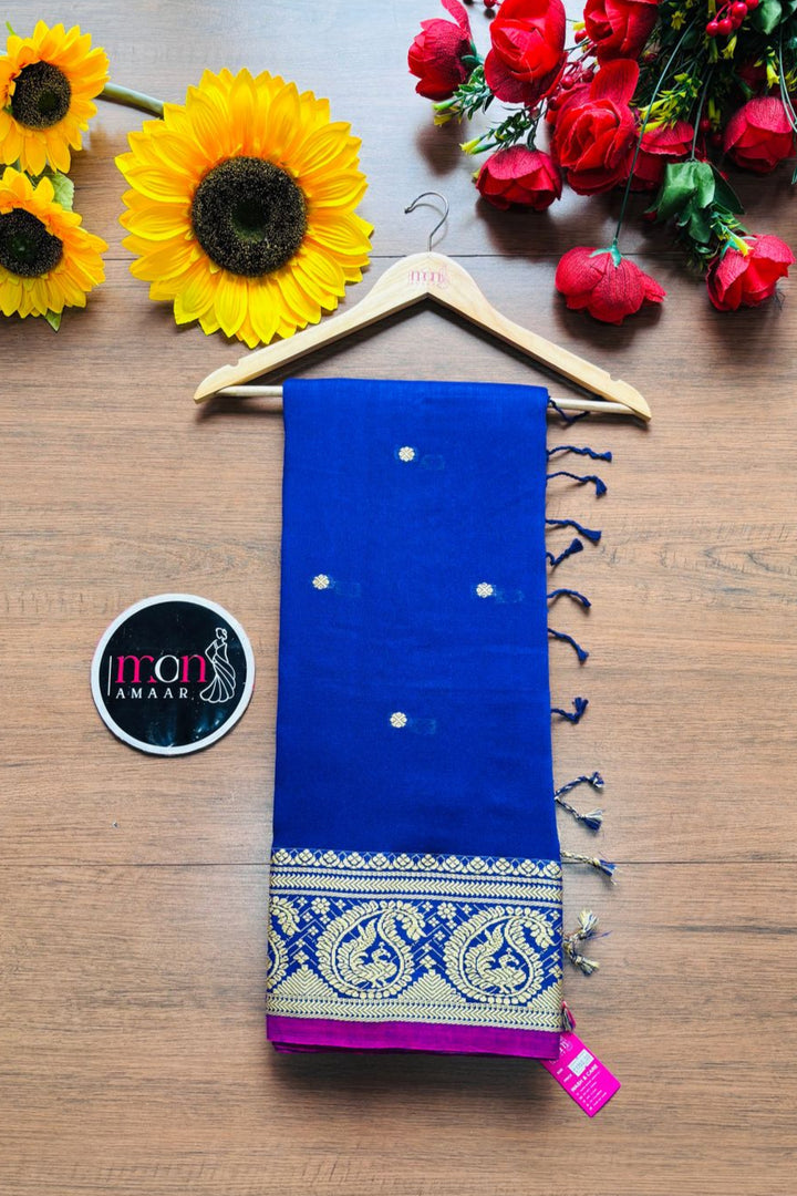 Nobo Rupa Dual Tone Khadi Cotton Saree