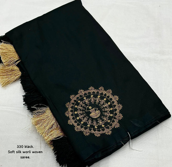 Innovation With Worli Fancy Silk Saree