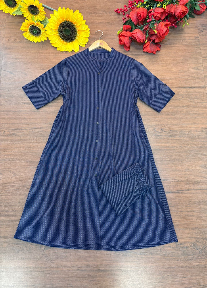 Moon night - Cotton Kurti Set