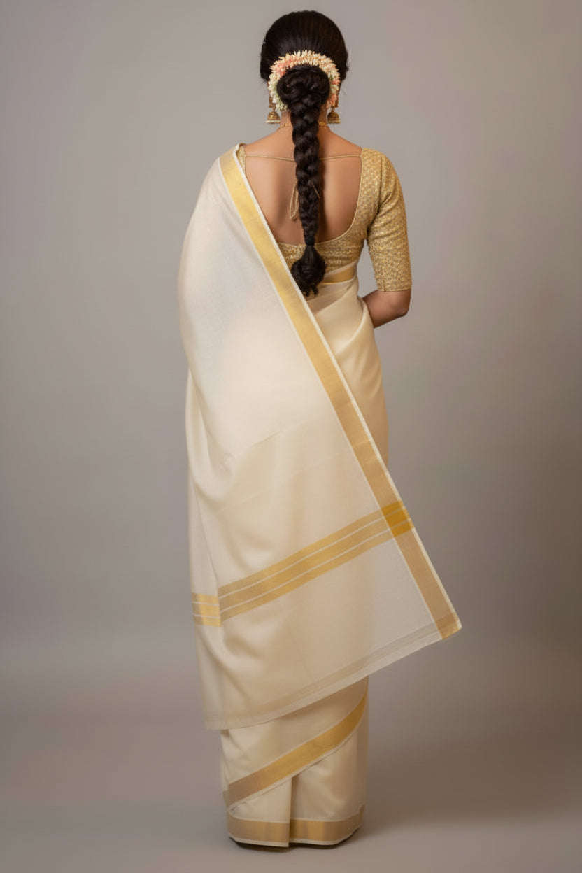 Premam -Kerala Cotton Saree