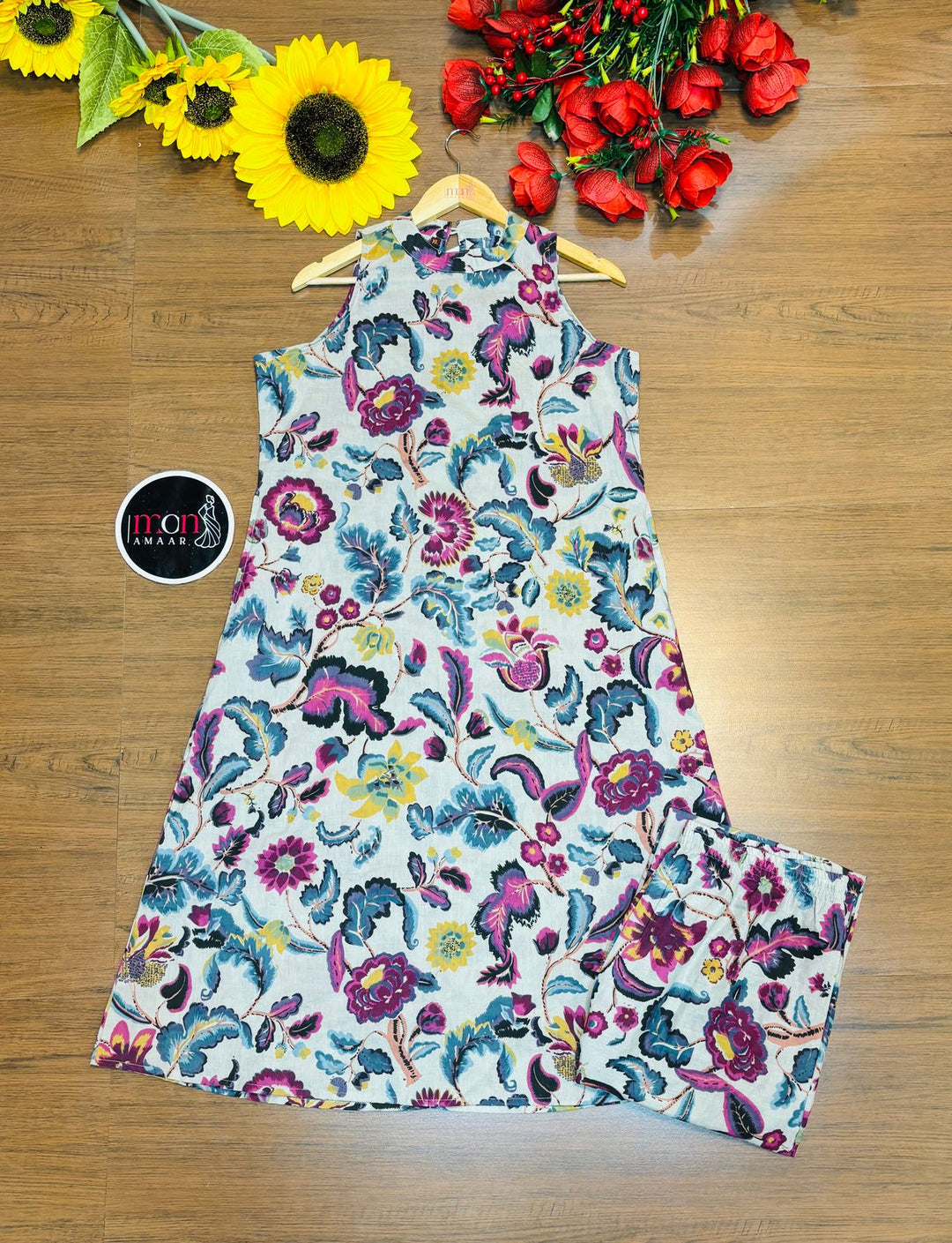 Desi Vogue -Cotton Coord Set