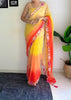 kaleidoscopic (Georgette Saree)