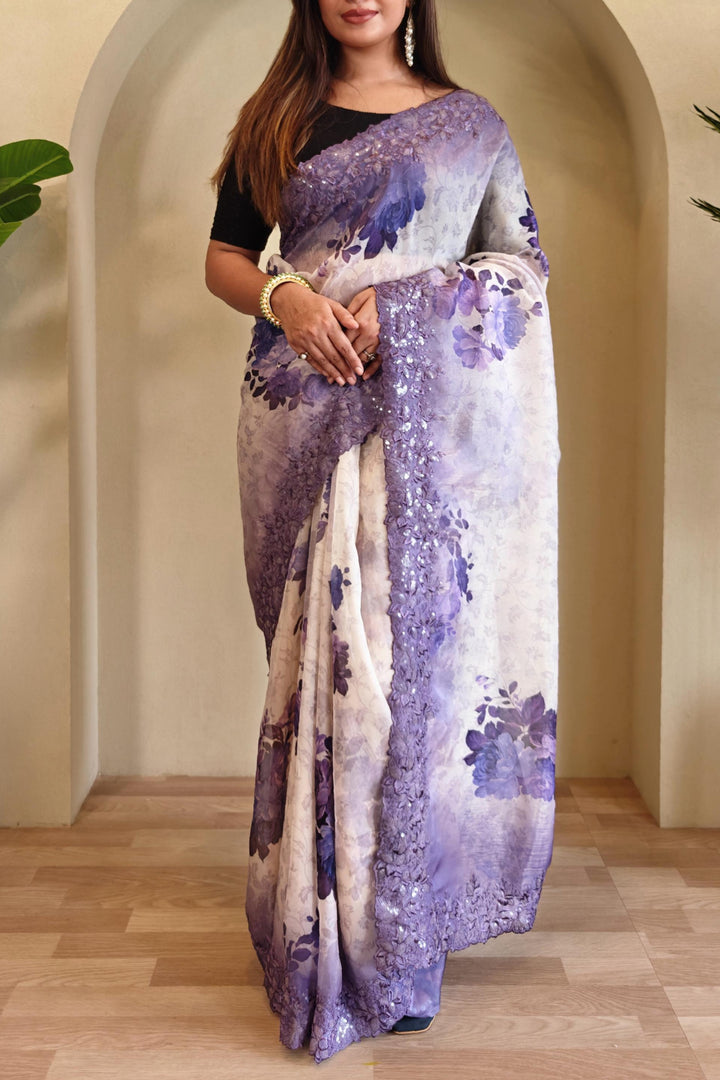 Tender Love Organza [Organza Silk Saree]