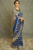 Nita Ambani Inspired Banarasi Semi Katan Silk Saree