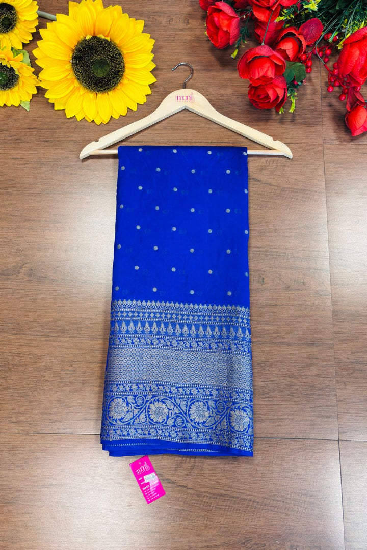 Sadgi- Semi Georgette Banarasi Saree