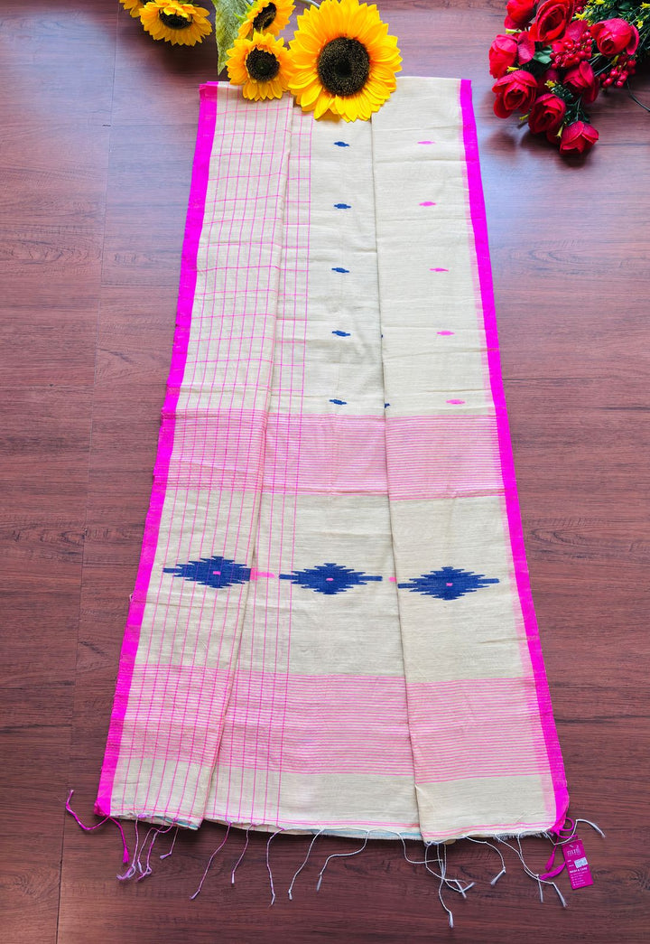 Vintage Khadi -Bengal Saree