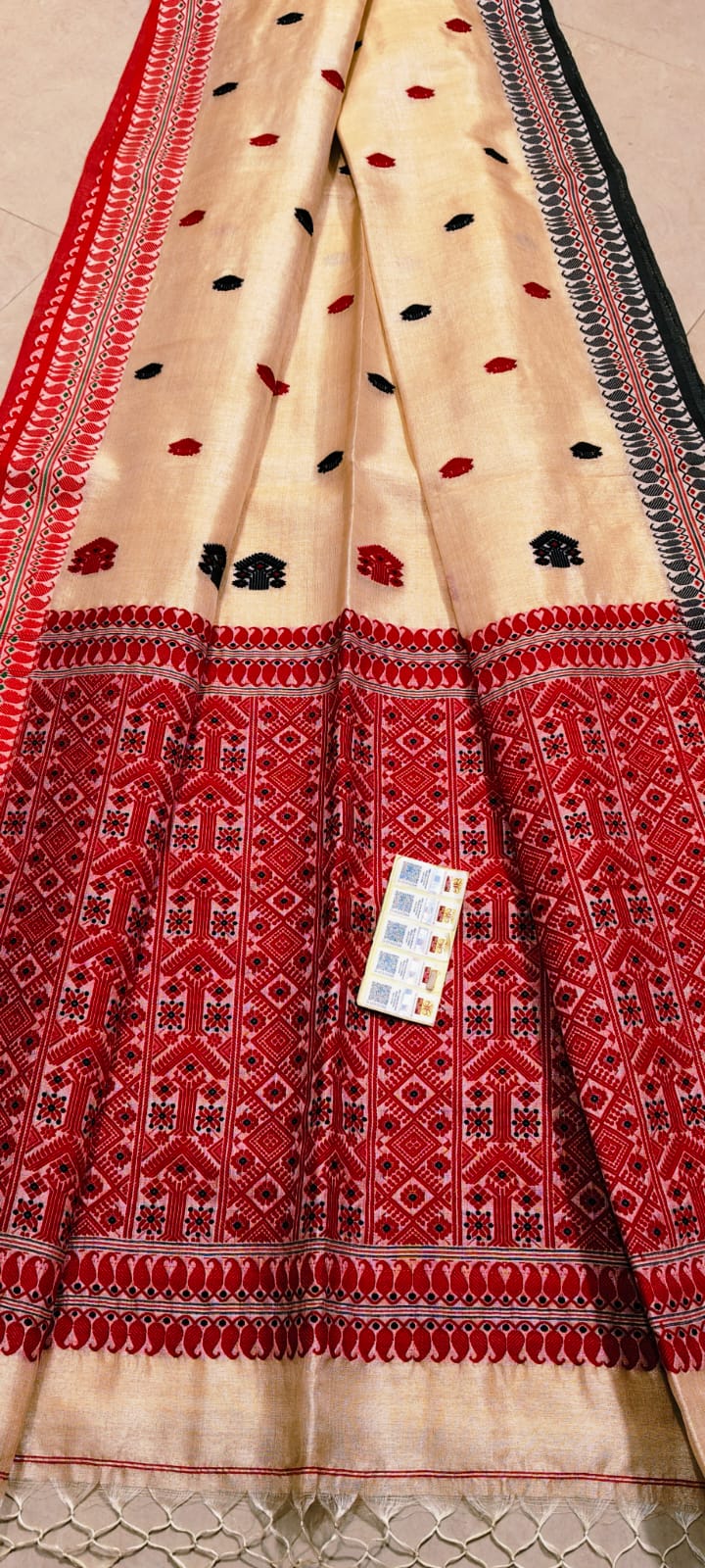 Welcomed Gachi Tussar Saree