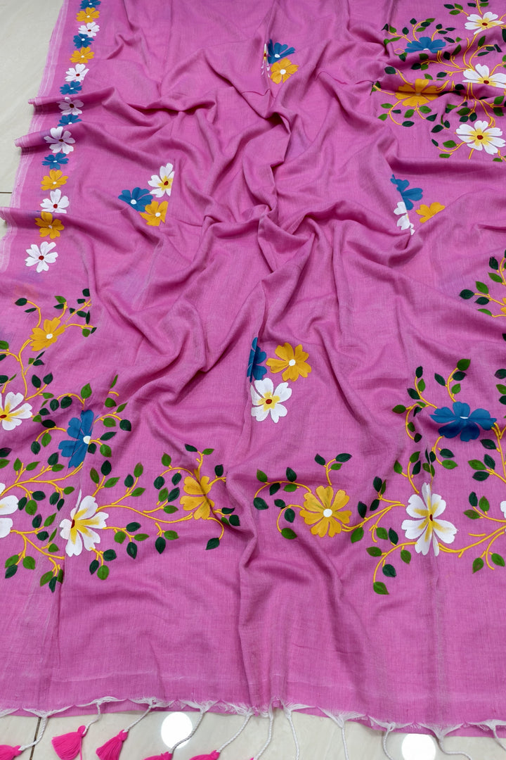 PrasonKumari Mul Cotton Saree