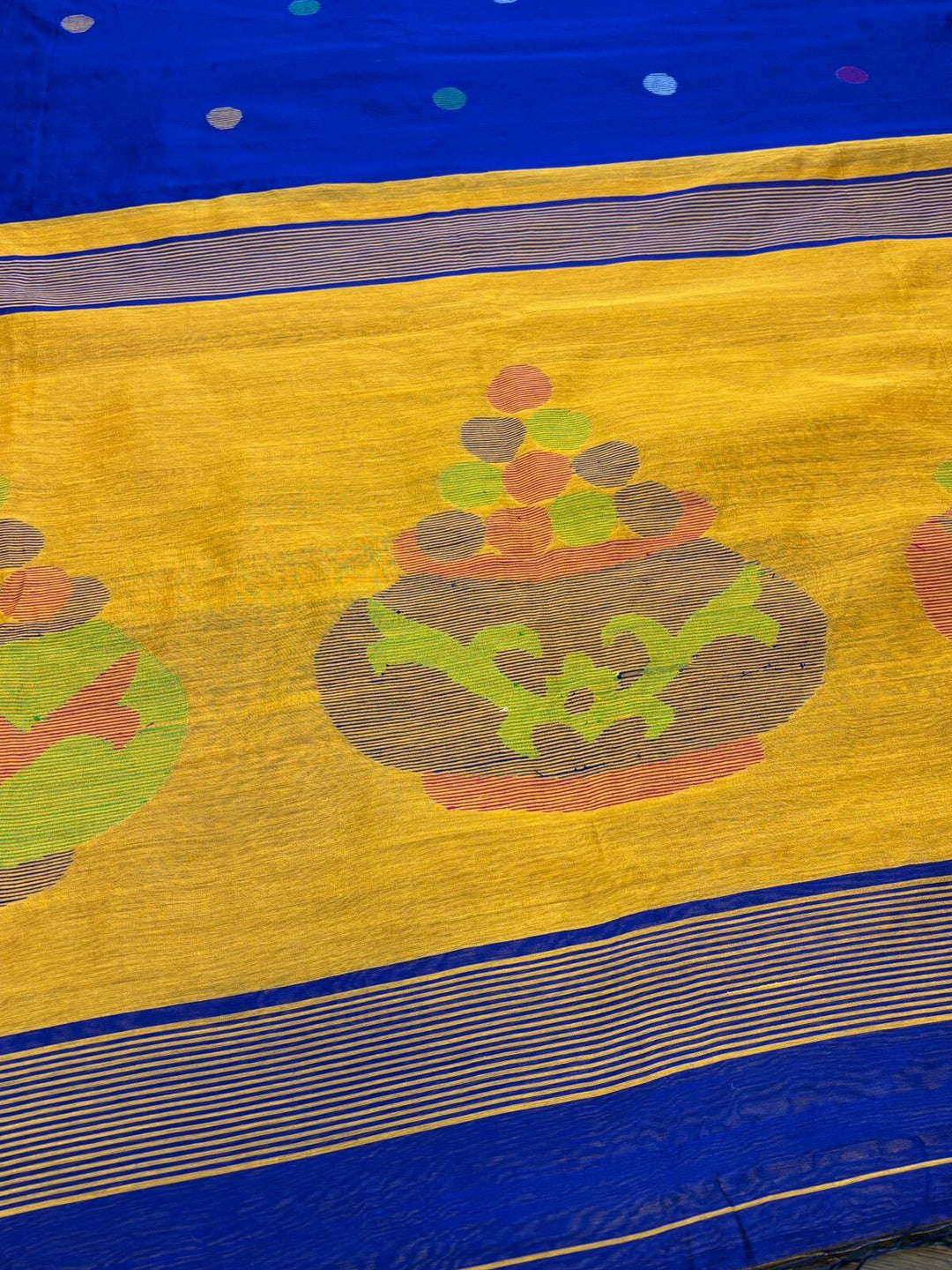Magical Bengal- Cotton Silk Handloom Saree