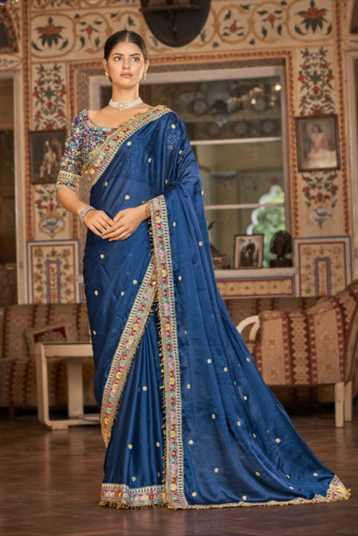 The Existence Of Rangoli Silk Saree