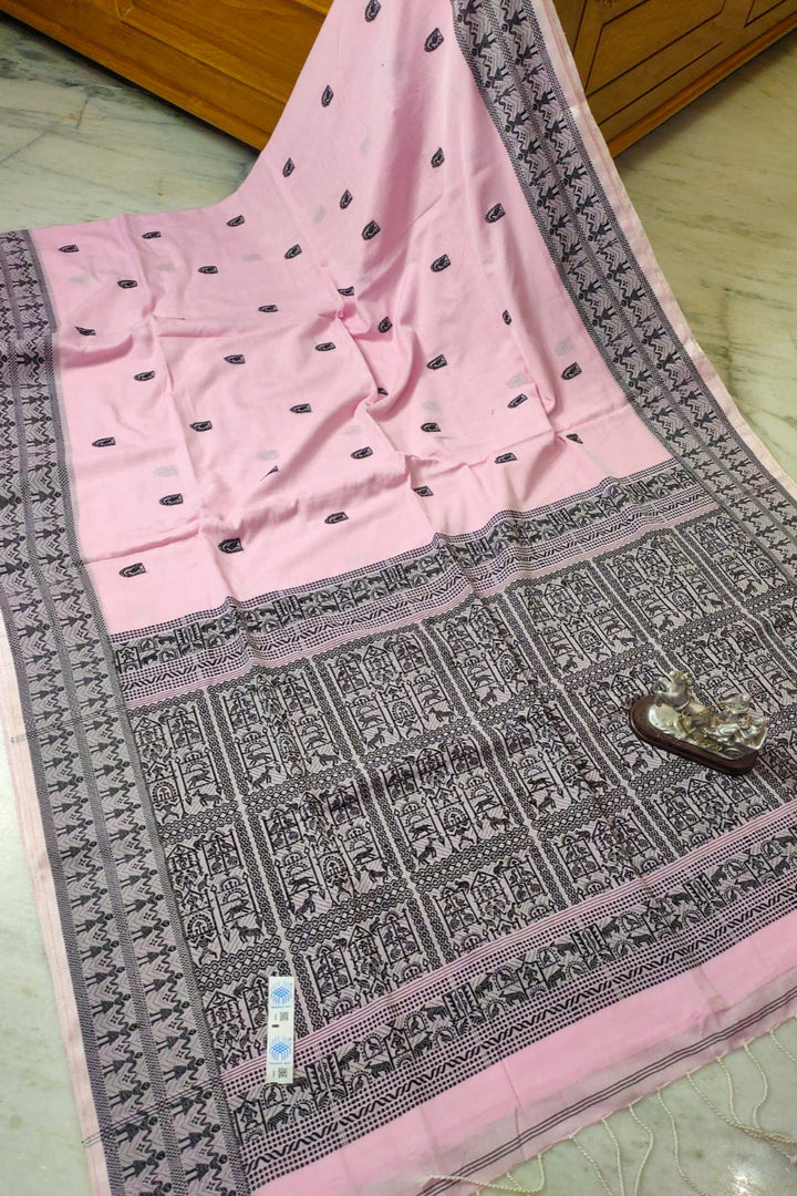 Moner Thikana Bengal Mercerized Cotton Saree