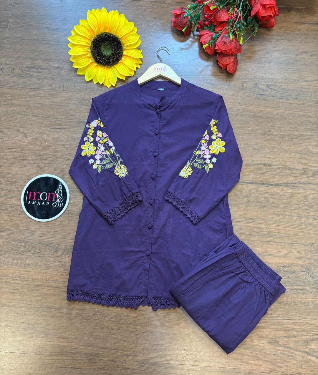 As Bright As Day- Cotton Coord Set