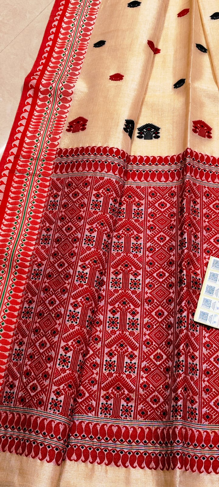 Welcomed Gachi Tussar Saree