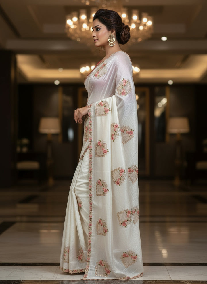 Million Reasons Of Smile Crush Silk Saree