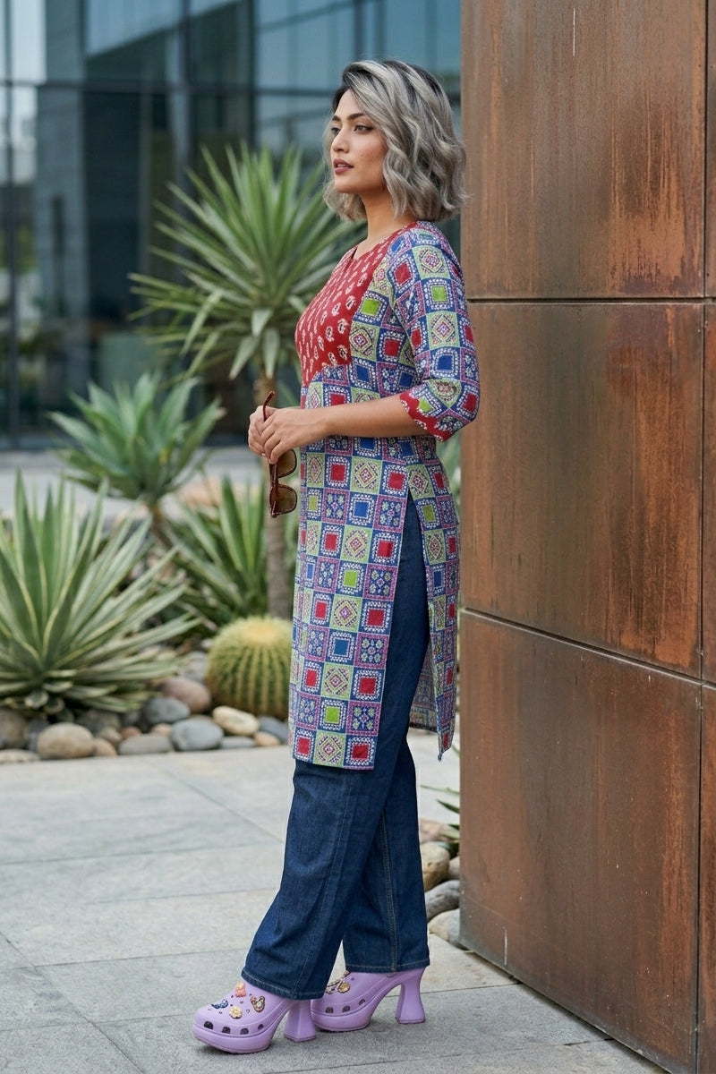 Entho Luxe Cotton Kurti