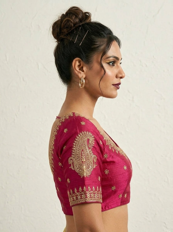 Gold Glitz New Designer Blouse