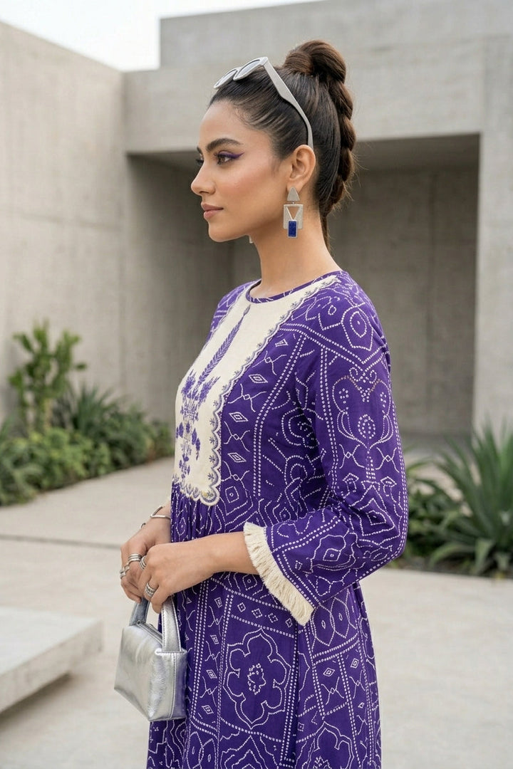 The Boho Bluebell Midi Dress
