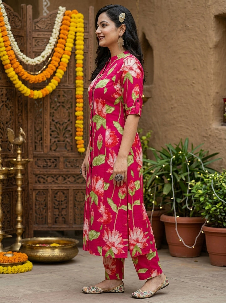 A Timeless Delight Cotton Coord Set