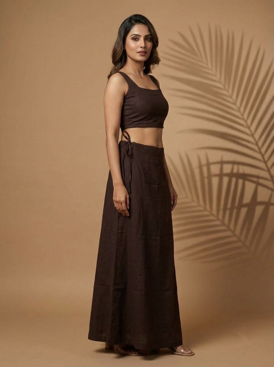 The Comfort Layer - Underskirt (Petticoat) Coffee Brown