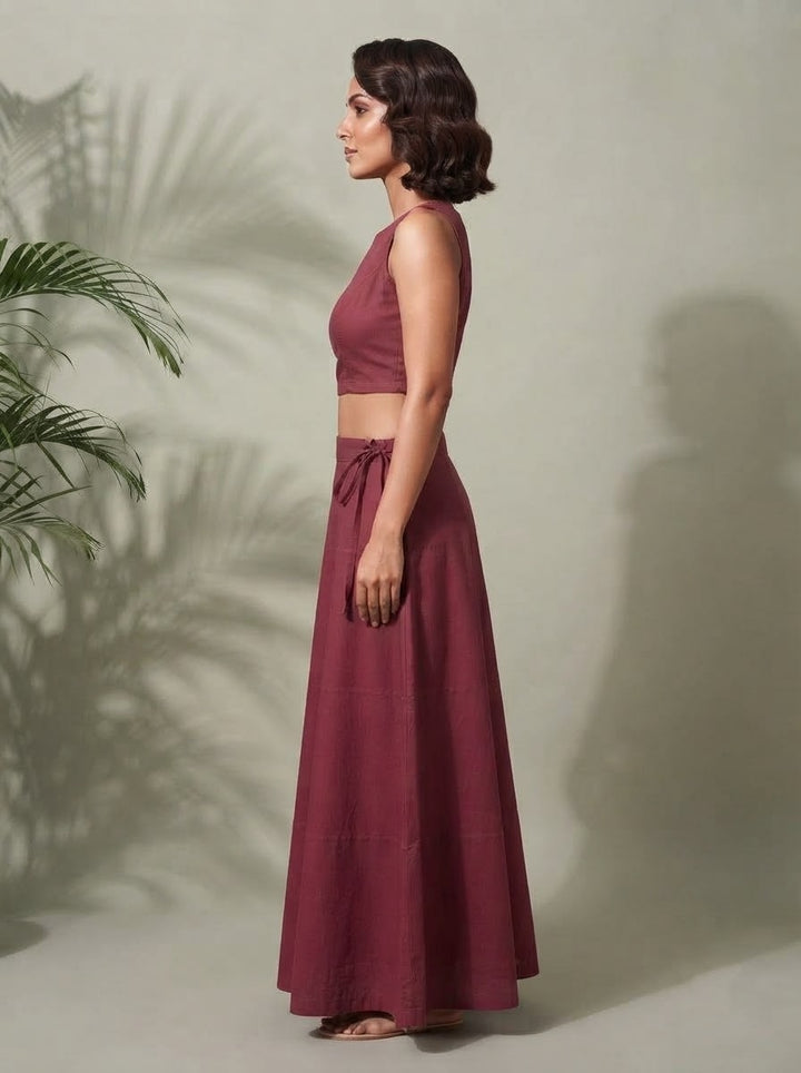 The Comfort Layer - Underskirt (Petticoat) Claret Color