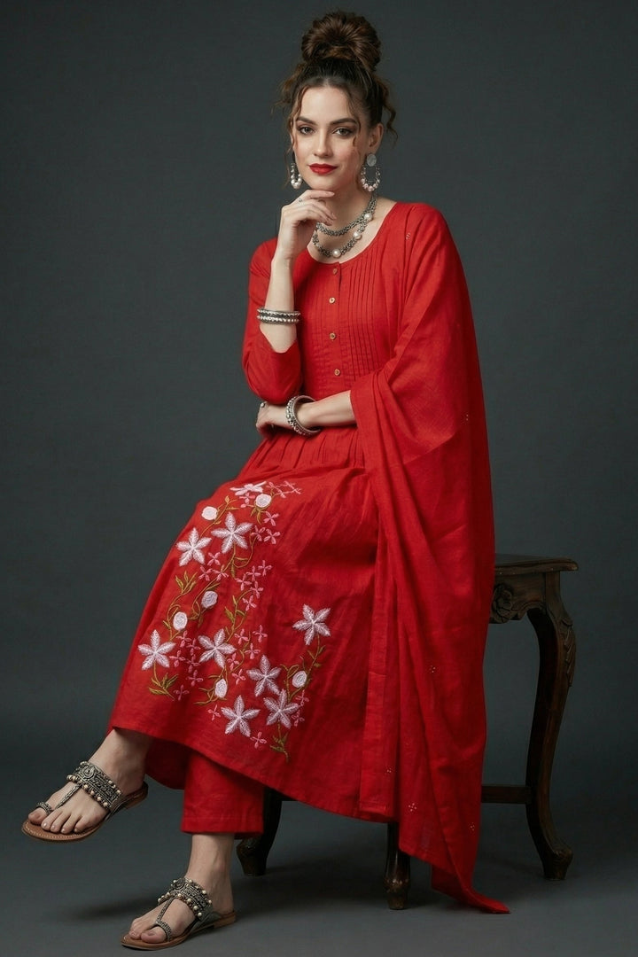 Easy Day Ethnic Set(Kurti Set)