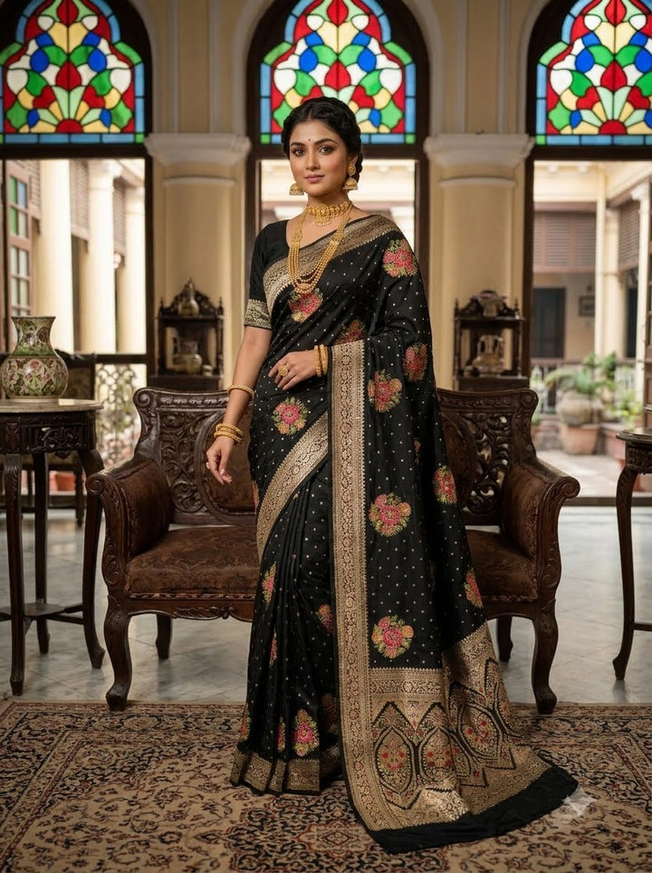 Noor-e-Banaras – Premium Dola Silk Saree