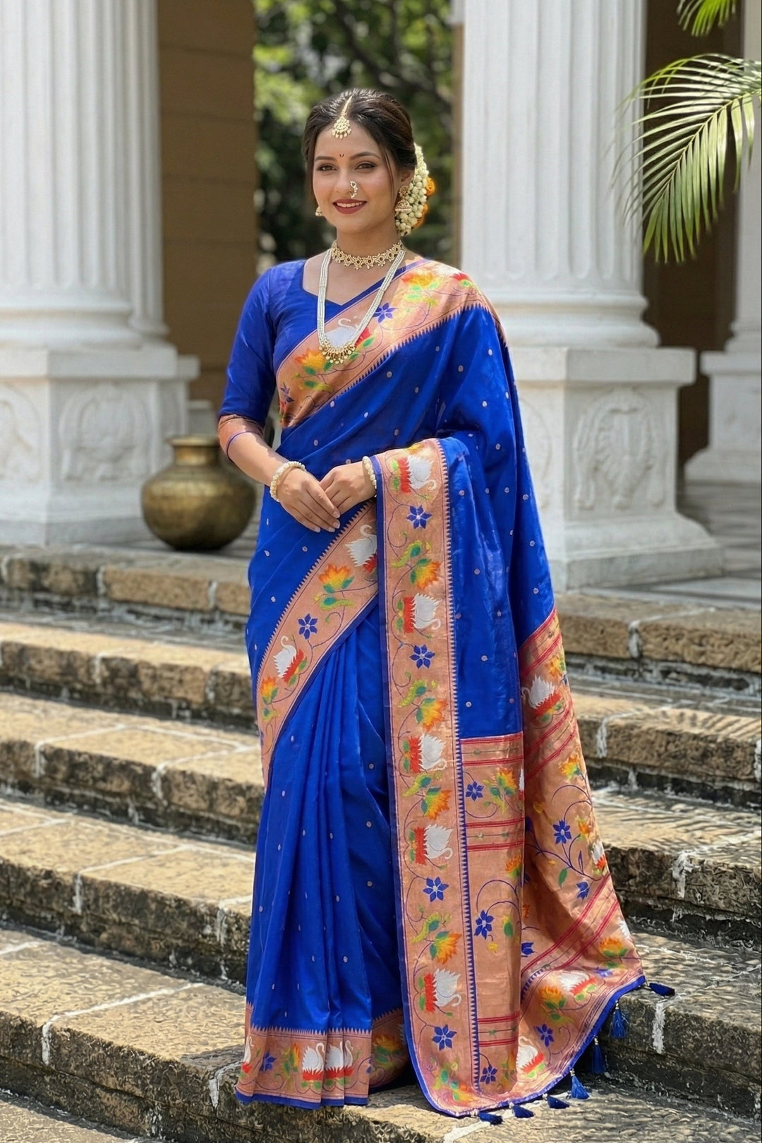 Mumbai Mood Sarees(Paithani Silk)