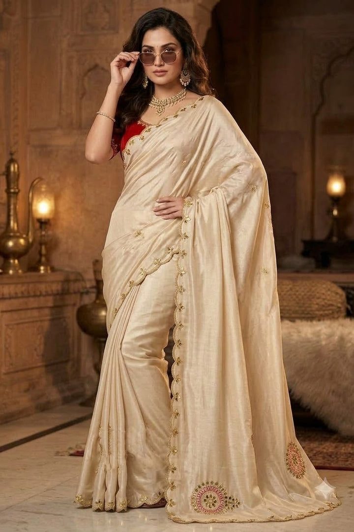 My Own Story Chinnon Chiffon Saree