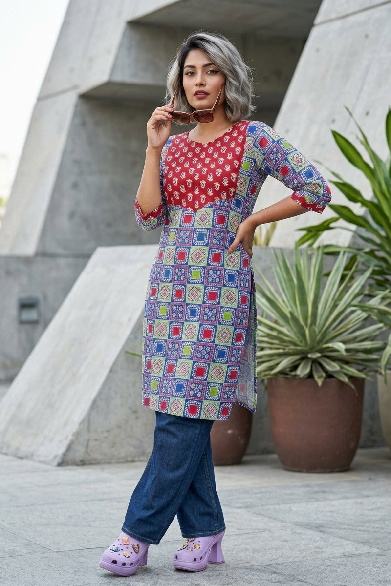 Entho Luxe Cotton Kurti
