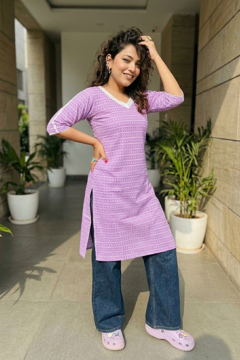 Classic Muse Cotton Kurti