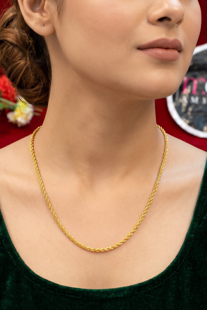 Out and Out -Gold Plated Chain