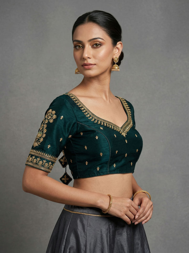 Sparkling Eyes-Designer Blouse